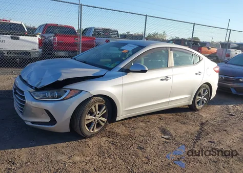 2017 Hyundai Elantra Se из США, поврежденный, VIN 5NPD84LF7HH055576